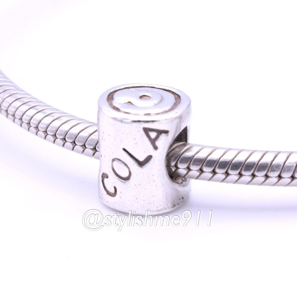 RARE Authentic PANDORA Silver Cola Charm- 790245